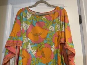 Trina Turk Top Womens Multicolor Floral Sz M